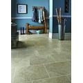 Stone Effect Vinyl Flooring Karndean Knight Tile Portland Stone Gluedown ST13 Square Edge Glue Down 457mm x 305mm x 2mm