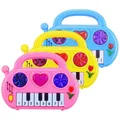 Piano à musique électrique en forme de cœur jouets d'apprentissage pour enfants développement de