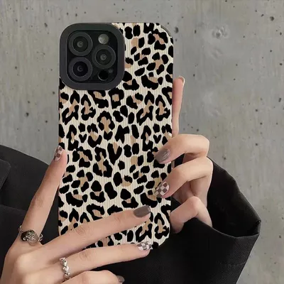 Leopard Pattern Phone Case for Iphone 11 Pro Max Iphone 12 Pro Max Iphone 13 Pro Max Iphone 14 Pro