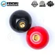 VEICHU 1/2/3/4/5PCS Black Red Resin Ball Knobs M4~M6 Thread Clamping Copper Core Knob Plastic Grip