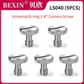 Camera Screw 1/4 Inch Quick Release Screw Tripod Plate Mount Screw For Tripod Ball Head Quick