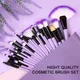 8/32PCS Make-Up Pinsel Set Für Lidschatten Foundation Pulver Eyeliner Wimpern Cosmetict Gesicht