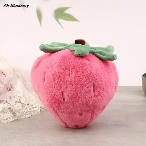 Super Weiche Erdbeere Kissen Spielzeug Kreative Leichte Nette Erdbeere Kissen Puppe Hause Dekorative