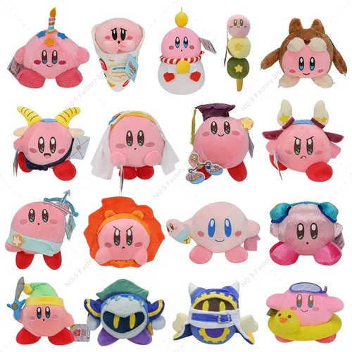 "Japan Spiel Star Kirby Plüsch Stofftiere 8 ""Kawaii Kirby Puppe Cartoon Anime Soft Peluche Kinder"