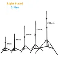 200cm Fotografie Stativ Licht Steht Mit 1/4 Schraube Kopf Einstellbare Licht Stehen Foto Stativ Für