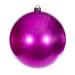 Vickerman 694046 - 3" Hot Pink Candy Ball UV Drilled Cap Christmas Tree Ornament (12 Pack) (N590859DCV)