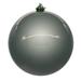 Vickerman 710203 - 10" Pewter Pearl Ball UV Drilled Christmas Tree Ornament (N592587DPV)