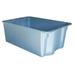 MOLDED FIBERGLASS 7808085172 Stack & Nest Container, Gray, Fiberglass