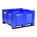 DECADE PRODUCTS M116000-100 Blue Bulk Container, Plastic, 28.7 cu ft Volume