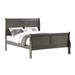 Cavender Dark Grey Sleigh Panel Bed