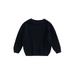 IZhansean Infant Toddler Baby Girl Boy Oversized Sweater Chunky Long Sleeve Sweatshirt Warm Fall Winter Knit Pullover Tops Navy Blue 3-6 Months