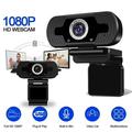 MesaSe 1080P Webcam Full HD USB 2.0 For PC Desktop Laptop Web Camera with Microphone