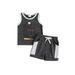 Wassery 2Pcs Infant Baby Boys Summer Outfits 3M 6M 9M 12M 18M 24M Newborn Boy Casual Clothes Letters Baseball Print Tank Top with Elastic Waist Shorts Set 0-24M