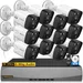 {4K/8.0 Megapixel & 130Â° Ultra Wide-Angle} 2-Way Audio PoE Outdoor Home Security Camera System Wired Outdoor Surveillance IP Cameras System