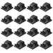 50 Pcs Mini Outdoor Cable Clips Light Clips Decoration Clips Self Adhesive Hook
