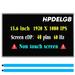 HPDELGB Screen Replacement 15.6 for ASUS N53SM-ES72 LCD Digitizer Display Panel FHD 1920x1080 IPS 40 Pins 60 Hz Non-Touch Screen