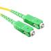 10 Meters Optical Fiber Patch Cord Simplex Single Mode SC/APC-SC/APC-G652D