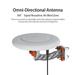 Dsseng Leadzm TA-A1 150 Miles TV Antenna Indoor Outdoor Omni-directional 360 Degree Reception