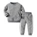Esaierr Toddler Baby Boy Girl Sweatshirt Pants Outfits 2PCS Fall Outfits Set Casual Pullover Long Sleeve Sweatshirt Clothing for 9M-3T