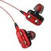 Yesfashion Wired Earphone HiFi Super Bass 3.5mm In-Ear Headphone Stereo Earbuds Ergonomic Sports Headsest Birthday Gift