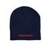 OCEAN RESCUE Premium Skull Cap - navy with red print one size