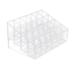 Lipstick Storage Box Portable 24 Slots Storage Box Makeup Lipstick Holder Cosmetic Jewelry Organizer Large Storage Display Boxes Case