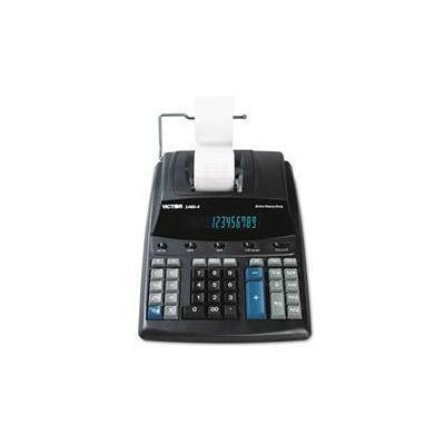 Victor VCT14604 - 12- Digit Printing Calculator 2-Color 9x12x2 Black