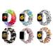 ALMNVO 6Pack Nylon Scrunchy Scrunchie Strap Compatible with Apple Watch Bands 49mm Ultra 41mm 40mm 44mm 45mm 38mm 42mm for Women Cute Fabric Bands for iWatch Series 8 7 SE 6 5 4 3 2 1 Accessories