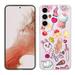 TalkingCase Slim Phone Case Compatible for Samsung Galaxy S23 2023 Baby Lollipop Print w/ Tempered Glass Screen Protector Lightweight Flexible Print in USA