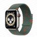 YuiYuKa Braided Solo Loop Compatible with Apple Watch Bands 40mm 44mm 45mm 41mm 42mm 38mm Ultra 49mm Nylon band Elastic Strap Replacement iWatch Band series 9 8 7 SE 6 5 4 3 gray orange