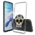 TalkingCase Slim Phone Case Compatible for Motorola Moto G 5G 2023 Color Sugar Skull Print w/ Tempered Glass Screen Protector Lightweight Flexible Print in USA