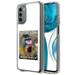 TalkingCase Slim Phone Case Compatible for Motorola Moto G 5G 2022 Meme Monkey Oh Cool Print w/ Tempered Glass Screen Protector Lightweight Flexible Print in USA