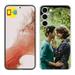TalkingCase Personalize Custom Phone Case Cover Made for Samsung Galaxy S23+ Plus 2023 Glass Screen Protector Incl DIY Design Happy Moment Lightweight Flexible Print in USA