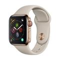 Used Apple Watch Series 4 40mm Gold Stainless Steel Case with Stone Sport Band GPS + Cellular MTUJ2LL/A (Used Excellent Condition)