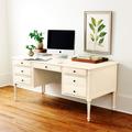 Verona Desk - Cream - Ballard Designs - Ballard Designs