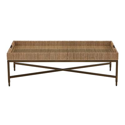Alaya Woven Coffee Table - Ballard Designs