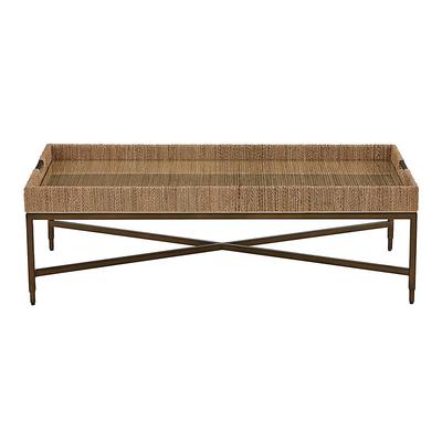 Alaya Woven Coffee Table - Ballard Designs