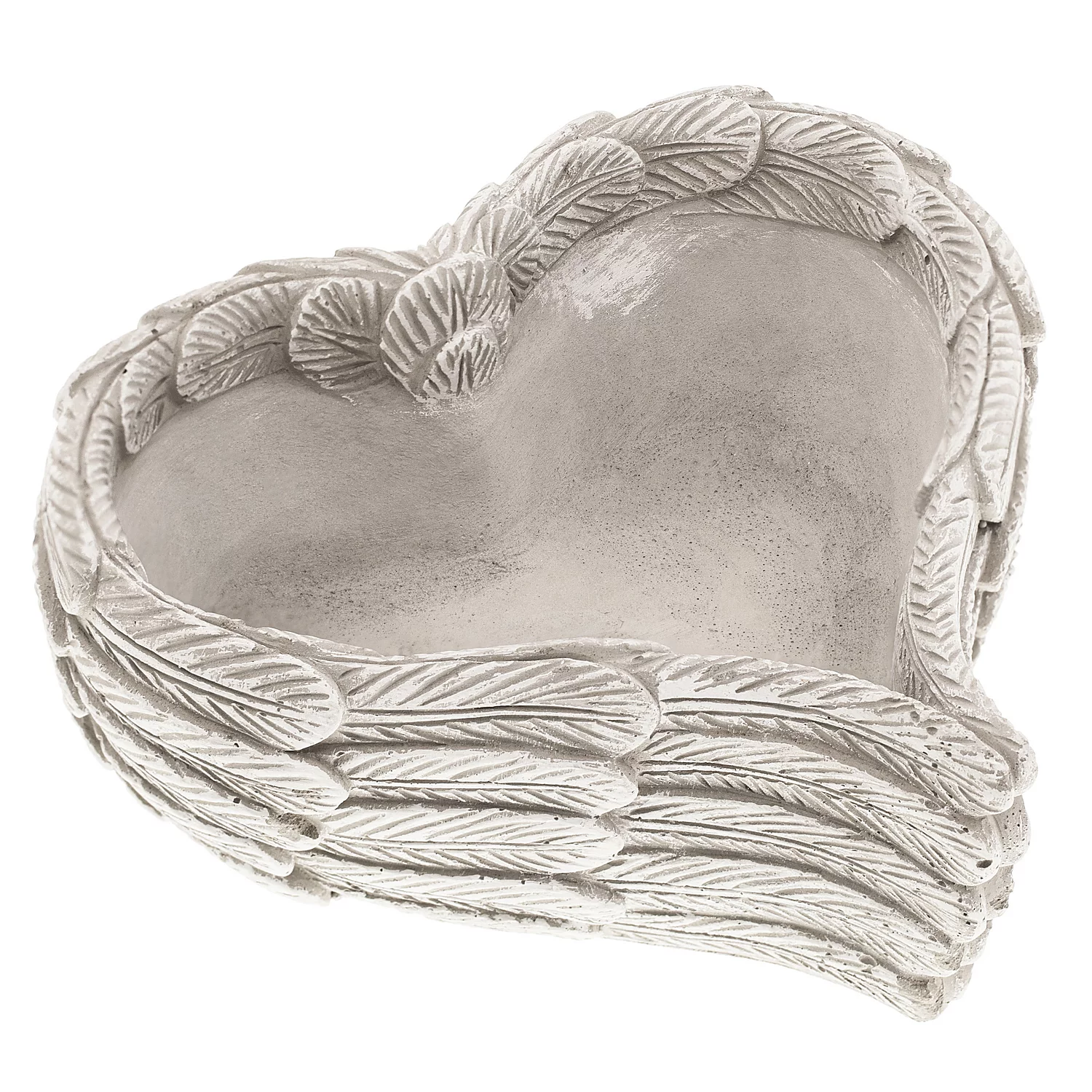 Cache-pots en forme de cœur « ailes », 20 cm