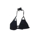 Vitamin A Swimsuit Top Black Solid Swimwear - Women's Size 8