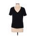 BP. Short Sleeve T-Shirt: Black Tops - Women's Size Medium