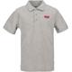 Poloshirt LEVI'S KIDS "LVB BACK NECK TAPE POLO" Gr. 12 (152), grau (light grey heather) Jungen Shirts Poloshirts