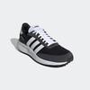 Sneaker ADIDAS SPORTSWEAR "RUN 70S", Gr. 41, schwarz-weiß (core schwarz, cloud weiß, carbon), Leder, Textil, sportlich, Schuhe