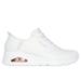 Skechers Women's Slip-ins: Uno - Easy Air Sneaker | Size 5.5 | White | Synthetic/Textile