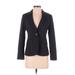 Banana Republic Blazer Jacket: Gray Jackets & Outerwear - Women's Size 2 Petite