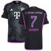 Men's adidas Serge Gnabry Black Bayern Munich 2023/24 Away Authentic Player Jersey