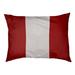 East Urban Home Indiana Outdoor Dog Pillow Polyester in Red | 6 H x 28 W x 18 D in | Wayfair DC36173012884F26B40E9D8F336A2F97