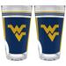 West Virginia Mountaineers Two-Piece 16oz. Pint Glass Set