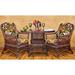 Bungalow Rose 6 - Piece Dining Set Wood in Brown | 29 H x 42 W x 42 D in | Wayfair 5C4A45586BFA409B9844E201B527C35C