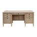 Birch Lane™ Annabeth 66" W Rectangular Executive Desk Wood in Brown | 30 H x 66 W x 28 D in | Wayfair 29BF330391EA4BDEA134A8A351000DF9