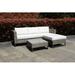 Latitude Run® 4 - Person Seating Group w/ Cushions in Gray | 25 H x 80 W x 30 D in | Outdoor Furniture | Wayfair 2B12C10B04104C4DA4FFD564F112710E